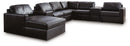 Modmax II Sectional with Chaise and Storage Consoles - Furniture Queen (GA)*