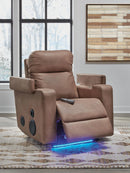 Lorrenton Power Glider Recliner with Audio System - Furniture Queen (GA)*