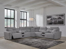 Modmax Power Reclining Sectional with Chaise - Furniture Queen (GA)*