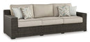 Coastline Bay Outdoor Sofa with Cushion - Furniture Queen (GA)*