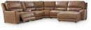 DeepWakes Power Reclining Sectional with Chaise - Furniture Queen (GA)*