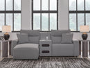 Modmax Power Reclining Sectional with Chaise - Furniture Queen (GA)*
