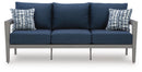 Gali Outdoor Sofa/Chairs/Table Set (Set of 4)