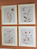 Chettings Wall Art (Set of 4) - Furniture Queen (GA)*