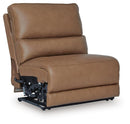DeepWakes Power Reclining Sectional with Chaise - Furniture Queen (GA)*