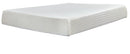 10 Inch Chime Memory Foam Mattress Set - Furniture Queen (GA)*