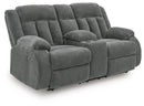 Observation Power Reclining Loveseat with Console - Furniture Queen (GA)*