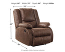 Bladewood Recliner - Furniture Queen (GA)*