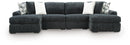 Midnight-Madness Sectional with Chaise - Furniture Queen (GA)*