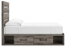 Graystorm Bed with Storage - Furniture Queen (GA)*