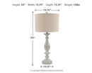 Bernadate Lamp Set - Furniture Queen (GA)*