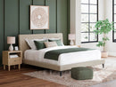 Cielden Upholstered Bed with Roll Slats - Furniture Queen (GA)*