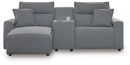 Modmax Power Reclining Sectional with Chaise - Furniture Queen (GA)*