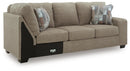 Newellen Sectional with Chaise - Furniture Queen (GA)*