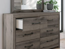 Graystorm Dresser and Mirror - Furniture Queen (GA)*