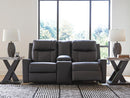 Mackmenville Reclining Loveseat with Console - Furniture Queen (GA)*