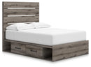 Graystorm Bed with Storage - Furniture Queen (GA)*