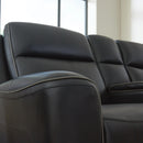 5Z-Comfort Power Reclining Loveseat with Console