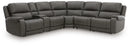 5Z - Pittson Power Reclining Sectional - Furniture Queen (GA)*