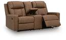 Mackmenville Reclining Loveseat with Console - Furniture Queen (GA)*