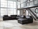 Modmax II Sectional with Chaise and Audio Consoles - Furniture Queen (GA)*