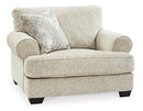 Monaghan Oversized Chair and Ottoman - Furniture Queen (GA)*