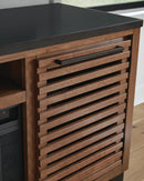 Kallari 84" TV Stand with Electric Fireplace - Furniture Queen (GA)*