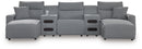 Modmax Power Reclining Sectional with Chaise - Furniture Queen (GA)*