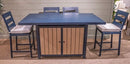 East Beach Outdoor Bar Table with Fire Pit - Furniture Queen (GA)*