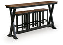 Wildenauer Counter Height Dining Table and 3 Barstools Set