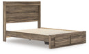 Elbrim Panel Storage Bed - Furniture Queen (GA)*