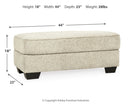 Monaghan Oversized Chair and Ottoman - Furniture Queen (GA)*