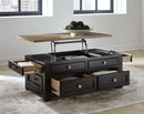 Drazmine Lift-Top Coffee Table - Furniture Queen (GA)*