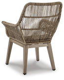 Beach Front Arm Chair with Cushion (Set of 2) - Furniture Queen (GA)*