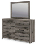Graystorm Dresser and Mirror - Furniture Queen (GA)*