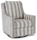 Kambria Swivel Glider Accent Chair - Furniture Queen (GA)*