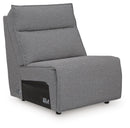 Modmax Power Reclining Sectional with Chaise - Furniture Queen (GA)*