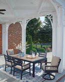 East Beach Outdoor Dining Set - Furniture Queen (GA)*